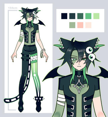 simple ref sheet